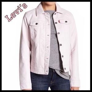 🎉NEW🎉 Levi’s Faux Pink Leather jacket